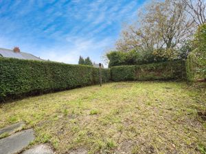 Rear Garden- click for photo gallery